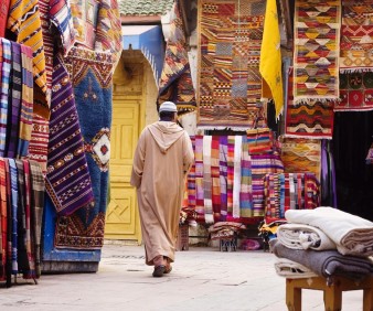 Street in Marrakech Souks