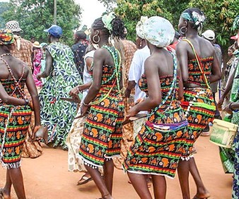Folk Music of Diola tribe in Senegal