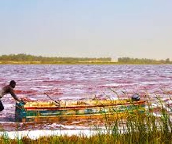 Senegal red lake