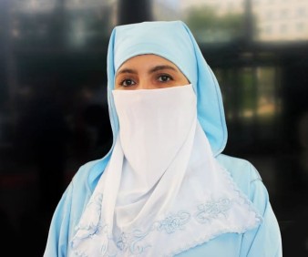 Traditional lady from Fez Morocco