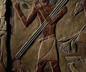 ancient hyrogliphic temple