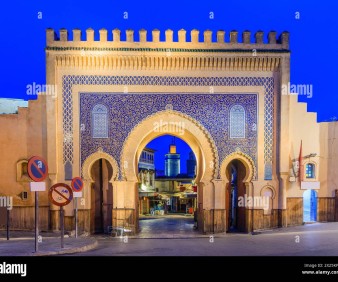 Boujloud Main entrance gate of the MEdina of Fez
