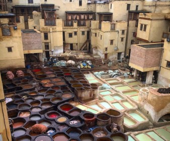 Chouara Tannery in Fez after restauration