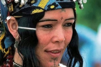 Berber Lady of the High Atlas Mountains